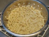 Strain the dumplings and rinse them under warmish...
