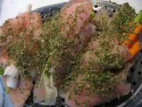 Place turkey bags into the bottom basket of a...