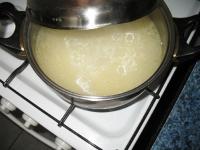Close the pot and cook the rice until it is soft. ...