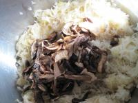 Cook finely chopped onion in pot with a little...