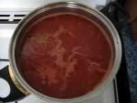 Bring to boil water with sugar, salt, vinegar and...