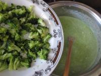 Finally, add the cutted pieces of broccoli. For...