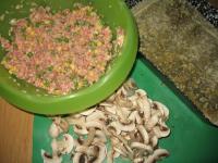 Put oat flakes into a larger bowl and add milk,...