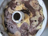 Bake the bundt cake 50 minutes at 320°F (160°C)....