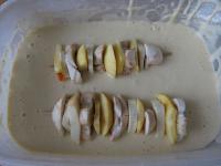 From milk, plain flour (add as needed), eggs and...