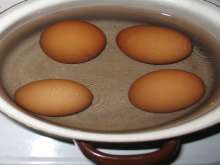 Preparation of eggs
