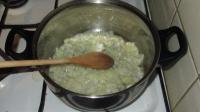 Fry the onion in hot oil....