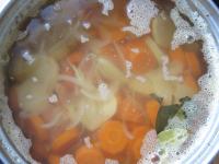 Trim the vegetable, wash and cut it. Place into a...