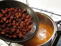 Finally add fried sausages, blend and serve....