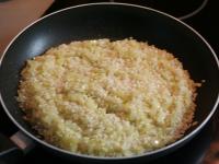 Finely chop a medium sized onion and fry it until...