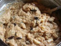  Add wet mixture to the flour mixture and swared...