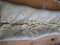 Press to seal edges of each dough separately so...