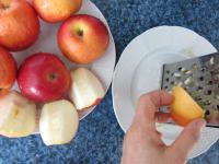 Wash apples, cut into quarters and core them. Use...