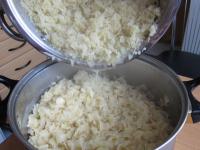 Cook noodles in slightly salted water. Drain,...