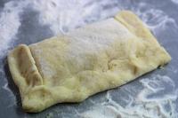 Put a pieceof fish onthe centerof one half of...
