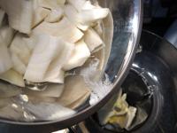 Place soften butter, cheese and chopped onion into...