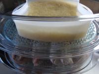 Pour rinsed rice into the rice bowl, add salt and...