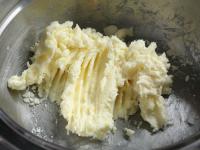 In a bowl whisk the butter with sugar, add into...
