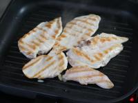 Grill chicken breast for 3 minutes from both...