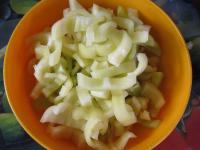 Peel the potatoes, wash them and dip the whole...