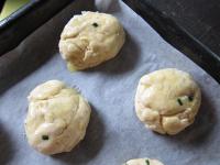 Spread with whipped egg. Bake at 670°F (355°C)F...