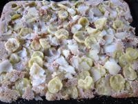 Once the cake is done and cold, quickly turn the...