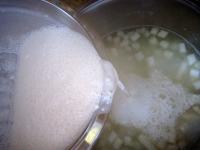 Mix the flour in the sweet cream, pour it to the...