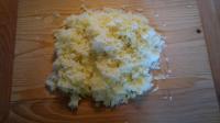The next day peel them and grate on the grater on...