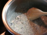 Add milk, sugar, poppy and cook, stirring for 5...