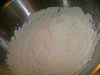 Add a lemon juice, flour and baking powder to the...