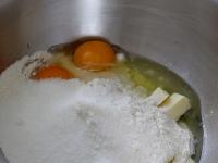 Combine the flour, egg, butter, sugar, pinch of...