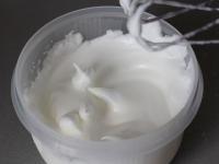 Whisk up the whites until the foam becomes...