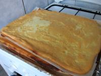 Bake 5 even biscuit bases....