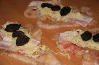 Evenly place 3-4 dried stoned plums on the...
