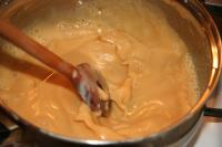 Let caramel cool....