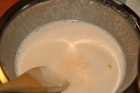 Beat egg yolks with powdered sugar. Gradually add...
