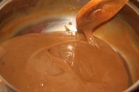 Combine cornstarch and milk in a bowl. Pour it...