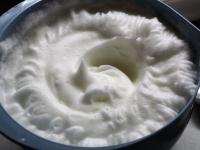 Beat egg whites into foam, add sugar in. ...