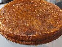 In a small pot, heat apricot jam for a while. Cut...