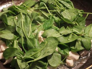 Add spinach