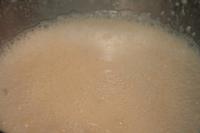 Add in mixer milk, cream cheese, sugar, corn...