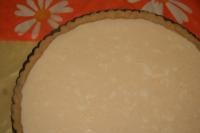 Pour cream on top of the pastry....