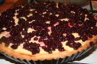 Sprinkle blueberries equally over the almost done...