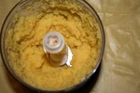 Peel the potatoes, grate finely or liquidize. ...