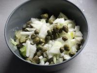 Grate the cucumber into a bowl, add finely chopped...