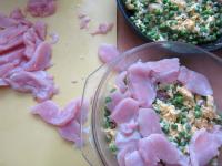 Wash the meat and cut against the muscle into the...