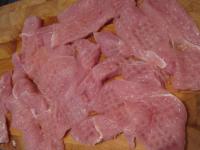 Pound each schnitzel lightly....