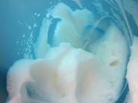 Beat egg whites until stiff like snow. ...