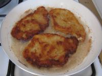 Fry the cutlets, serve them with rice or potatoes....