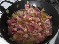 Wash the meat and cut it into slices or small...